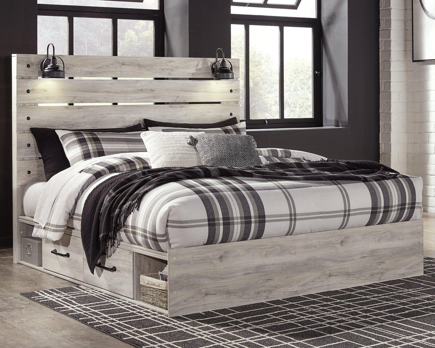 Cambeck Bed with 4 Storage Drawers - Atchison Furniture Company (Atchison, KS)