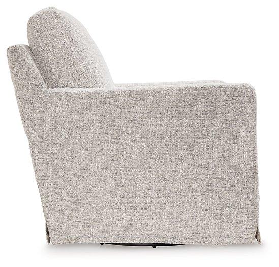 Nenana Next-Gen Nuvella Swivel Glider Accent Chair - Atchison Furniture Company (Atchison, KS)