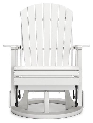 Hyland wave Outdoor Swivel Glider Chair - Atchison Furniture Company (Atchison, KS)