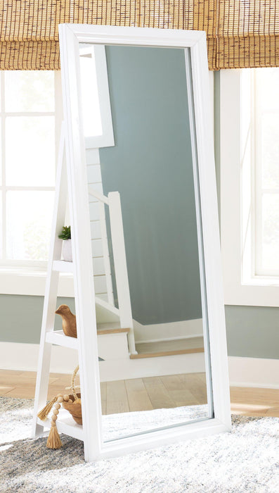 Evesen Floor Standing Mirror/Storage - Atchison Furniture Company (Atchison, KS)