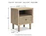 Cielden Nightstand - Atchison Furniture Company (Atchison, KS)