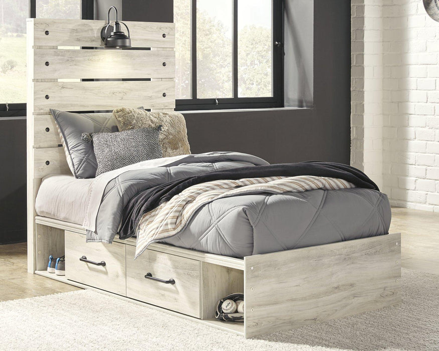 Cambeck Bed with 4 Storage Drawers - Atchison Furniture Company (Atchison, KS)