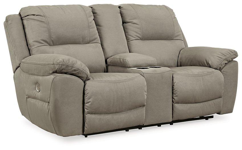 Next-Gen Gaucho Power Reclining Loveseat with Console - Atchison Furniture Company (Atchison, KS)