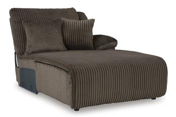 Top Tier Reclining Sectional with Chaise - Atchison Furniture Company (Atchison, KS)