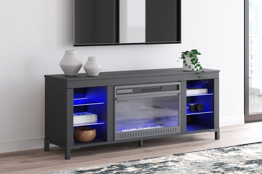 Cayberry 60" TV Stand with Electric Fireplace - Atchison Furniture Company (Atchison, KS)