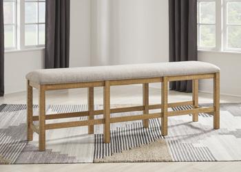 Havonplane 72" Counter Height Dining Bench - Atchison Furniture Company (Atchison, KS)