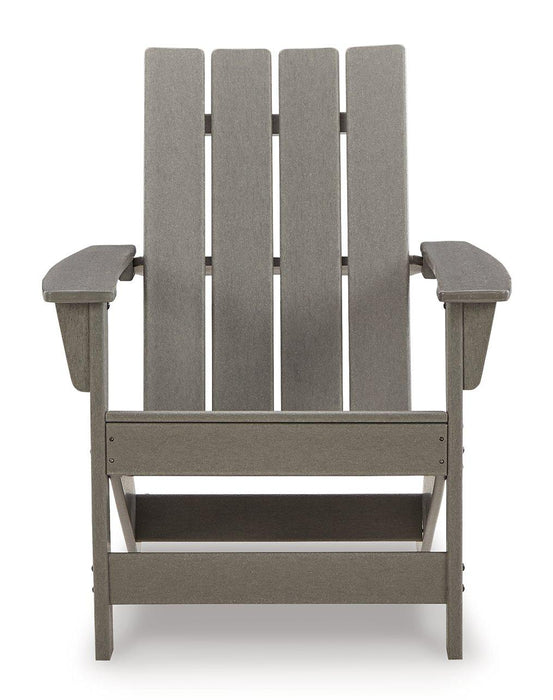Visola Outdoor Adirondack Chair Set with End Table - Atchison Furniture Company (Atchison, KS)