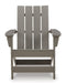 Visola Outdoor Adirondack Chair Set with End Table - Atchison Furniture Company (Atchison, KS)