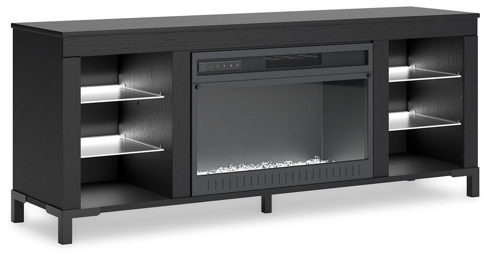 Cayberry 60" TV Stand with Electric Fireplace - Atchison Furniture Company (Atchison, KS)