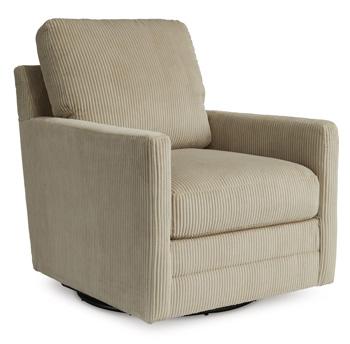 Icaman Swivel Accent Chair - Atchison Furniture Company (Atchison, KS)