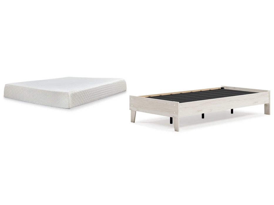Socalle Bed and Mattress Set - Atchison Furniture Company (Atchison, KS)