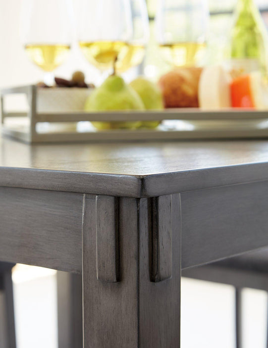 Bridson Counter Height Dining Table and Bar Stools (Set of 5) - Atchison Furniture Company (Atchison, KS)