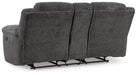 Frohn Reclining Loveseat with Console - Atchison Furniture Company (Atchison, KS)