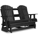 Hyland wave Outdoor Glider Loveseat - Atchison Furniture Company (Atchison, KS)