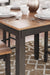 Gesthaven Counter Height Dining Table and 4 Barstools (Set of 5) - Atchison Furniture Company (Atchison, KS)