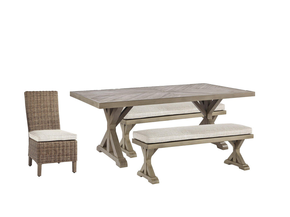 Beachcroft Outdoor Dining Set - Atchison Furniture Company (Atchison, KS)