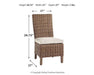 Beachcroft Outdoor Side Chair with Cushion (Set of 2) - Atchison Furniture Company (Atchison, KS)
