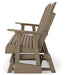 Hyland wave Outdoor Glider Loveseat - Atchison Furniture Company (Atchison, KS)