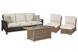 Beachcroft Outdoor Sofa, Lounge Chairs and Fire Pit - Atchison Furniture Company (Atchison, KS)
