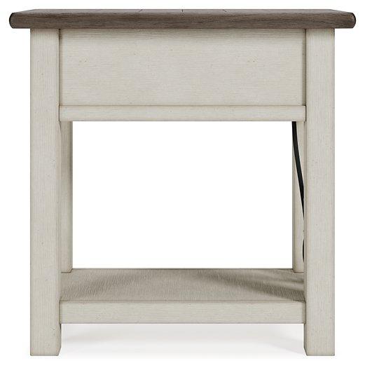 Bolanburg Chairside End Table - Atchison Furniture Company (Atchison, KS)