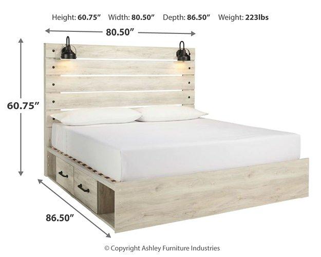 Cambeck Bed with 2 Storage Drawers - Atchison Furniture Company (Atchison, KS)
