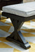 Beachcroft Outdoor Bench with Cushion - Atchison Furniture Company (Atchison, KS)