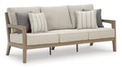 Hallow Creek Outdoor Sofa with Cushion - Atchison Furniture Company (Atchison, KS)