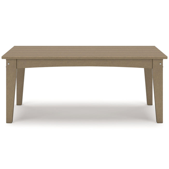 Hyland wave Outdoor Coffee Table - Atchison Furniture Company (Atchison, KS)