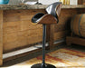 Bellatier Adjustable Height Bar Stool - Atchison Furniture Company (Atchison, KS)