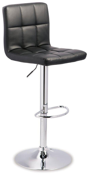 Bellatier Adjustable Height Bar Stool - Atchison Furniture Company (Atchison, KS)