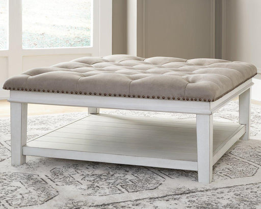 Kanwyn Upholstered Ottoman Coffee Table - Atchison Furniture Company (Atchison, KS)