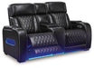 Boyington Power Reclining Loveseat with Console - Atchison Furniture Company (Atchison, KS)
