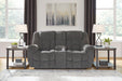 Foreside Reclining Loveseat with Console - Atchison Furniture Company (Atchison, KS)