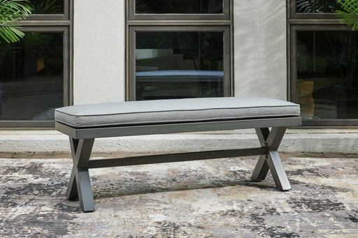 Elite Park Outdoor Bench with Cushion - Atchison Furniture Company (Atchison, KS)