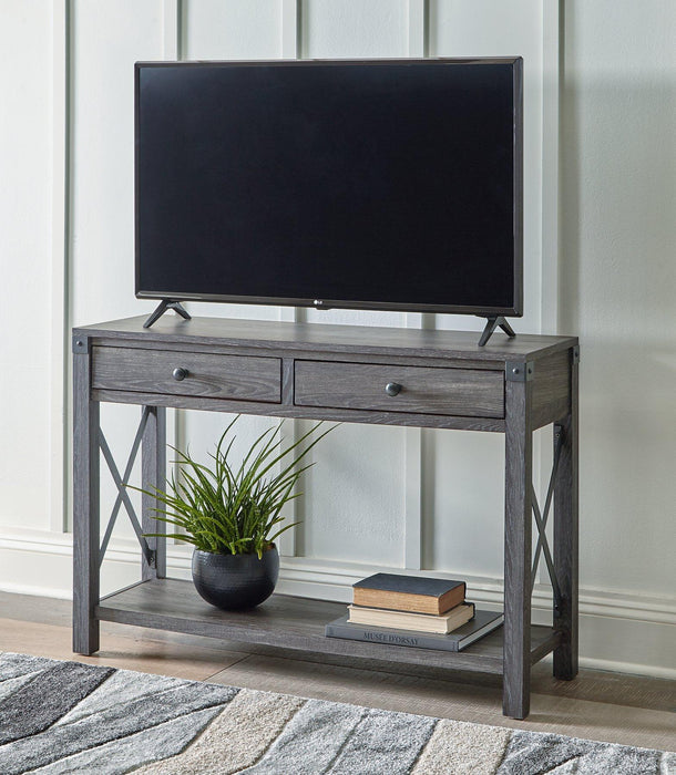 Freedan Sofa/Console Table - Atchison Furniture Company (Atchison, KS)