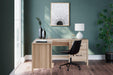 Battelle 60" Home Office Desk with Return - Atchison Furniture Company (Atchison, KS)