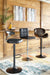 Bellatier Adjustable Height Bar Stool - Atchison Furniture Company (Atchison, KS)