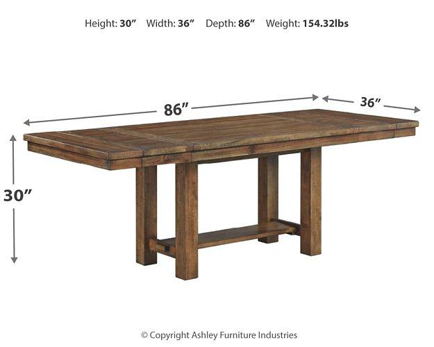 Moriville Dining Room Set - Atchison Furniture Company (Atchison, KS)