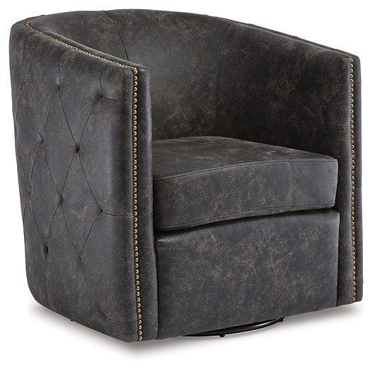 Brentlow Swivel Accent Chair - Atchison Furniture Company (Atchison, KS)