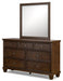 Danabrin Dresser and Mirror - Atchison Furniture Company (Atchison, KS)