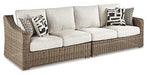 Beachcroft 2-Piece Outdoor Loveseat with Cushion - Atchison Furniture Company (Atchison, KS)