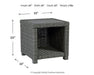 Elite Park Outdoor End Table - Atchison Furniture Company (Atchison, KS)
