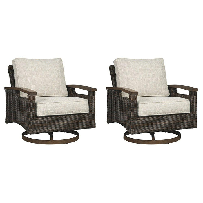 Paradise Trail Outdoor Sofa, Lounge Chairs and Fire Pit Table - Atchison Furniture Company (Atchison, KS)