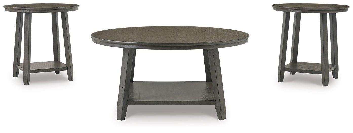 Caitbrook Table (Set of 3) - Atchison Furniture Company (Atchison, KS)