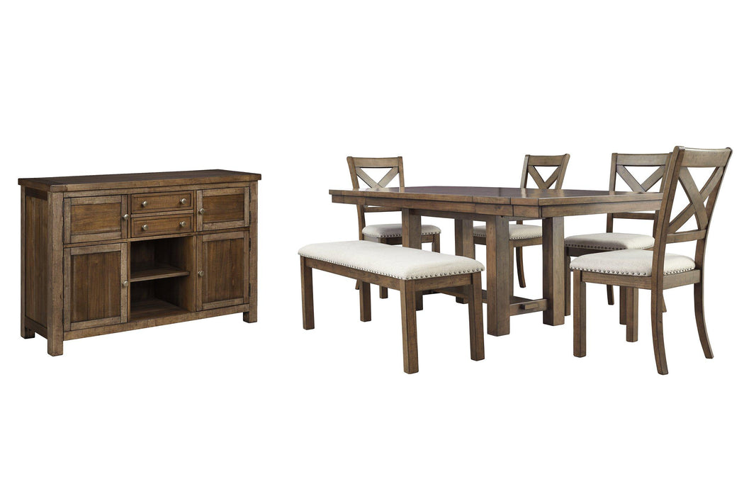 Moriville Dining Room Set - Atchison Furniture Company (Atchison, KS)