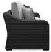 Beachcroft Outdoor Sofa with Cushion - Atchison Furniture Company (Atchison, KS)