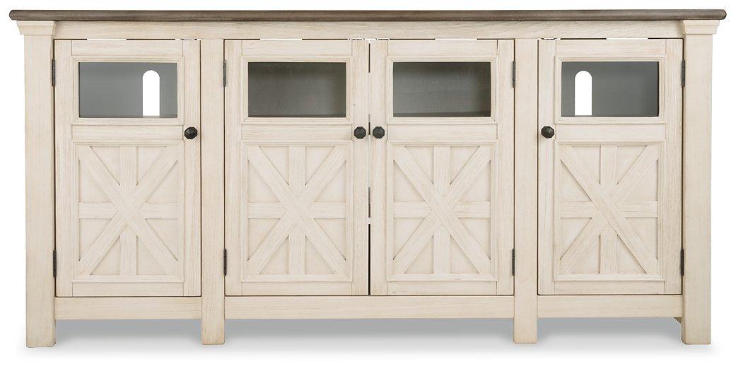 Bolanburg 74" TV Stand - Atchison Furniture Company (Atchison, KS)