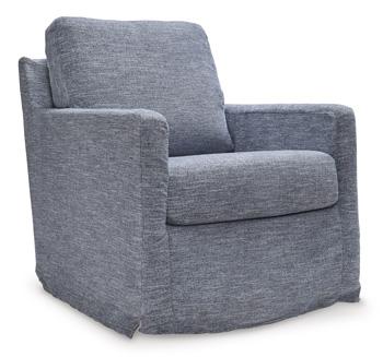 Nenana Next-Gen Nuvella Swivel Glider Accent Chair - Atchison Furniture Company (Atchison, KS)