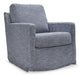Nenana Next-Gen Nuvella Swivel Glider Accent Chair - Atchison Furniture Company (Atchison, KS)