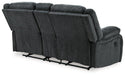 Draycoll Reclining Loveseat with Console - Atchison Furniture Company (Atchison, KS)
